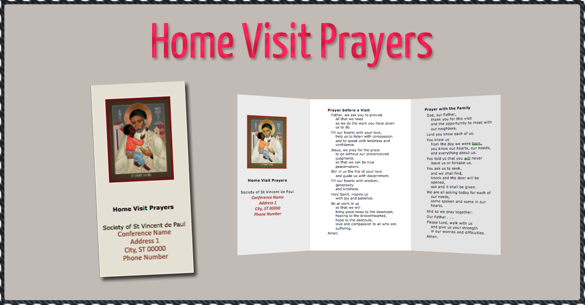 Home Visit Prayers