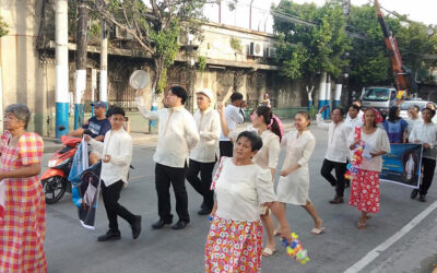 Karakol Dance in Honor of Our Lady of The Miraculous Medal (Philippines)