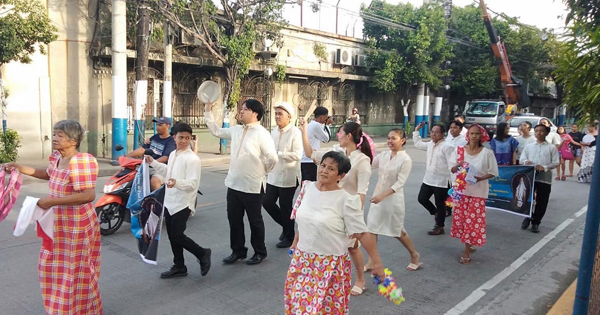 Karakol Dance in Honor of Our Lady of The Miraculous Medal (Philippines)