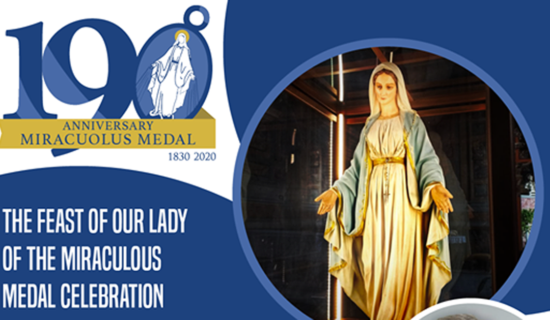Feast of Our Lady of the Miraculous Medal – Live From Rome with Fr. Tomaž Mavrič, C.M.