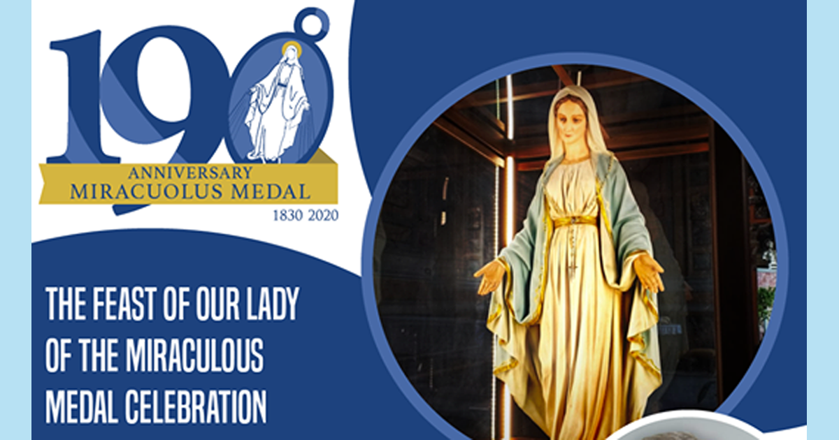 Feast of Our Lady of the Miraculous Medal – Live From Rome with Fr. Tomaž Mavrič, C.M.