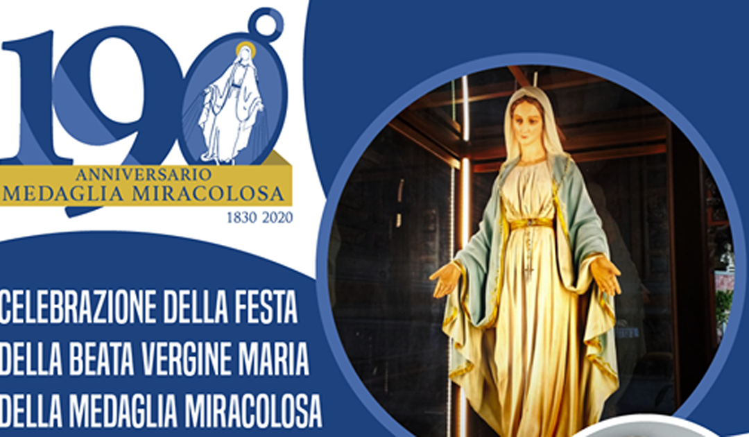 Festa della Madonna della Medaglia Miracolosa – Live from Rome con p. Tomaž Mavrič, CM
