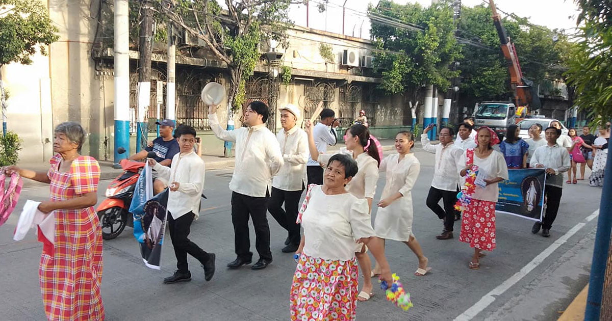 Dança Karakol 2019 – Em honra de Nossa Senhora da Medalha Milagrosa (Filipinas)